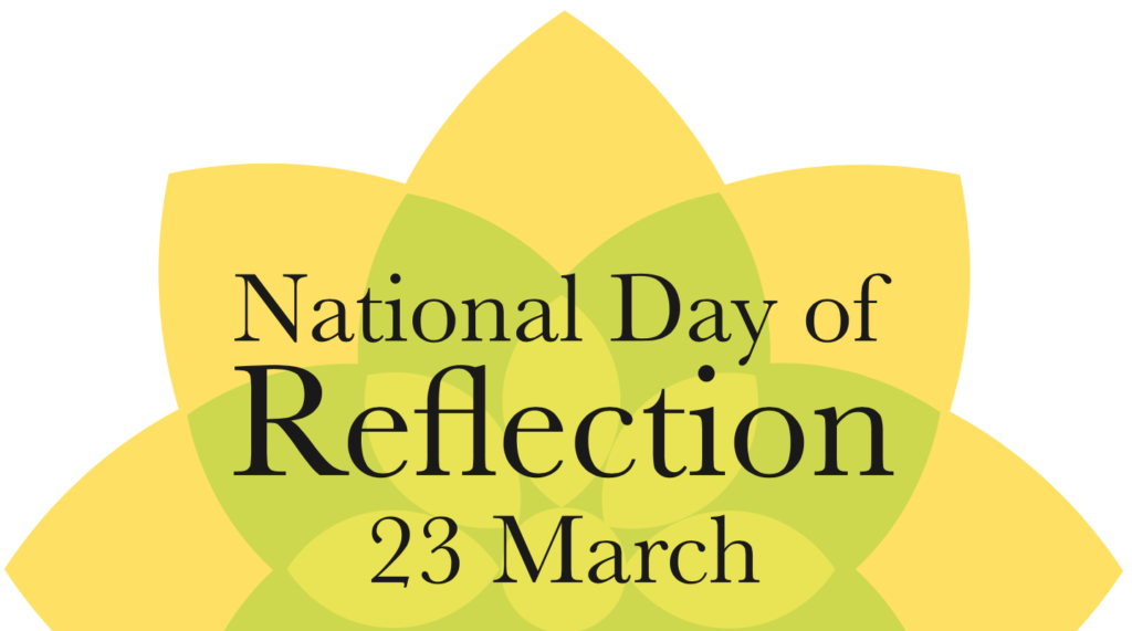 National Day of Reflection 23.03.2021