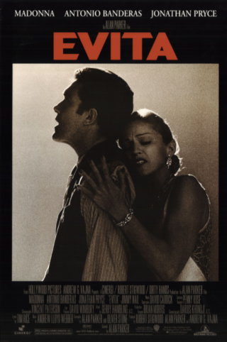 Evita poster or DVD image