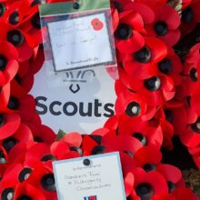 Image credit: Remembrance Sunday image 2022 4th Chandler's Ford Hiltingbury Scout Group