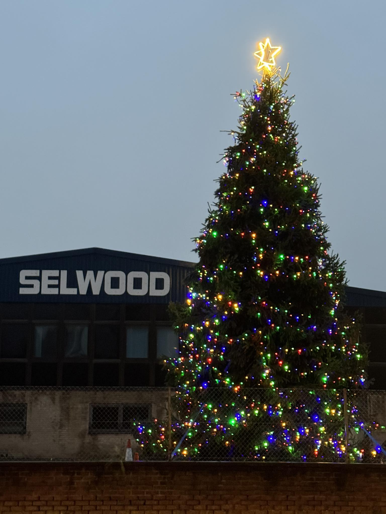 70 Years of Selwood Christmas Tree in Chandler's Ford Chandler's Ford
