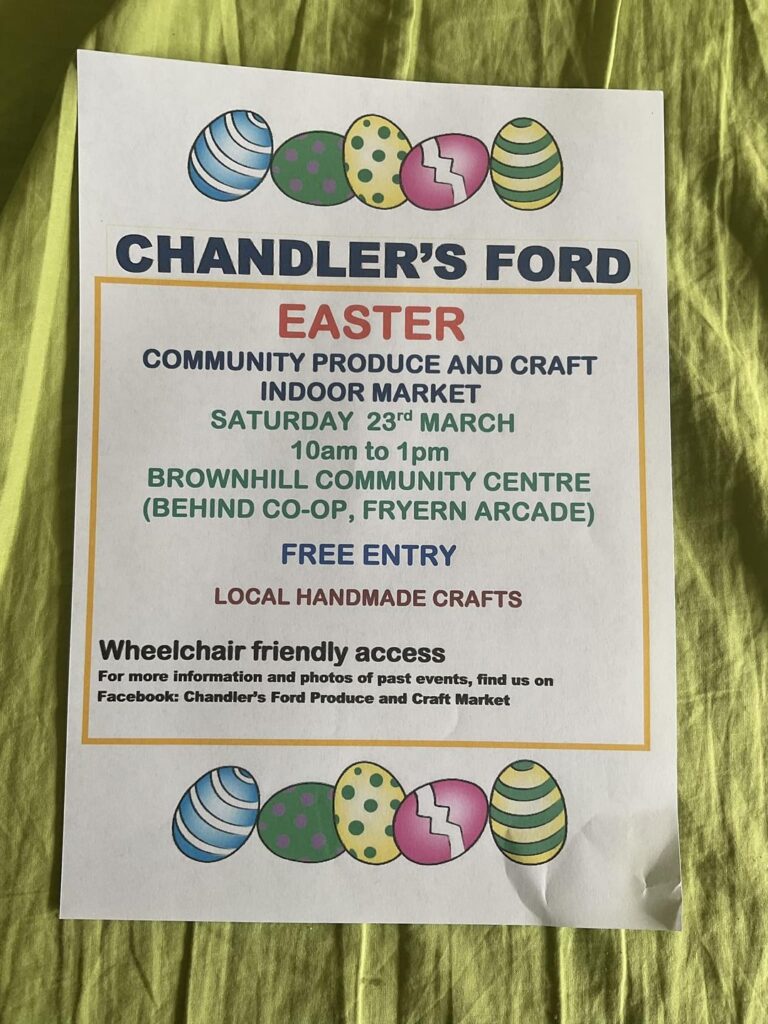 Easter market Chandler's Ford